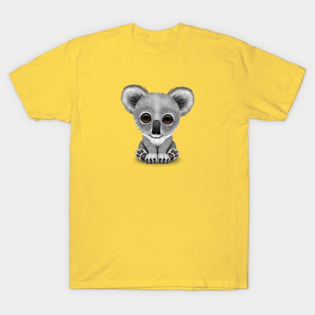 Cute Baby Koala Bear Cub T-Shirt by jeffbartels